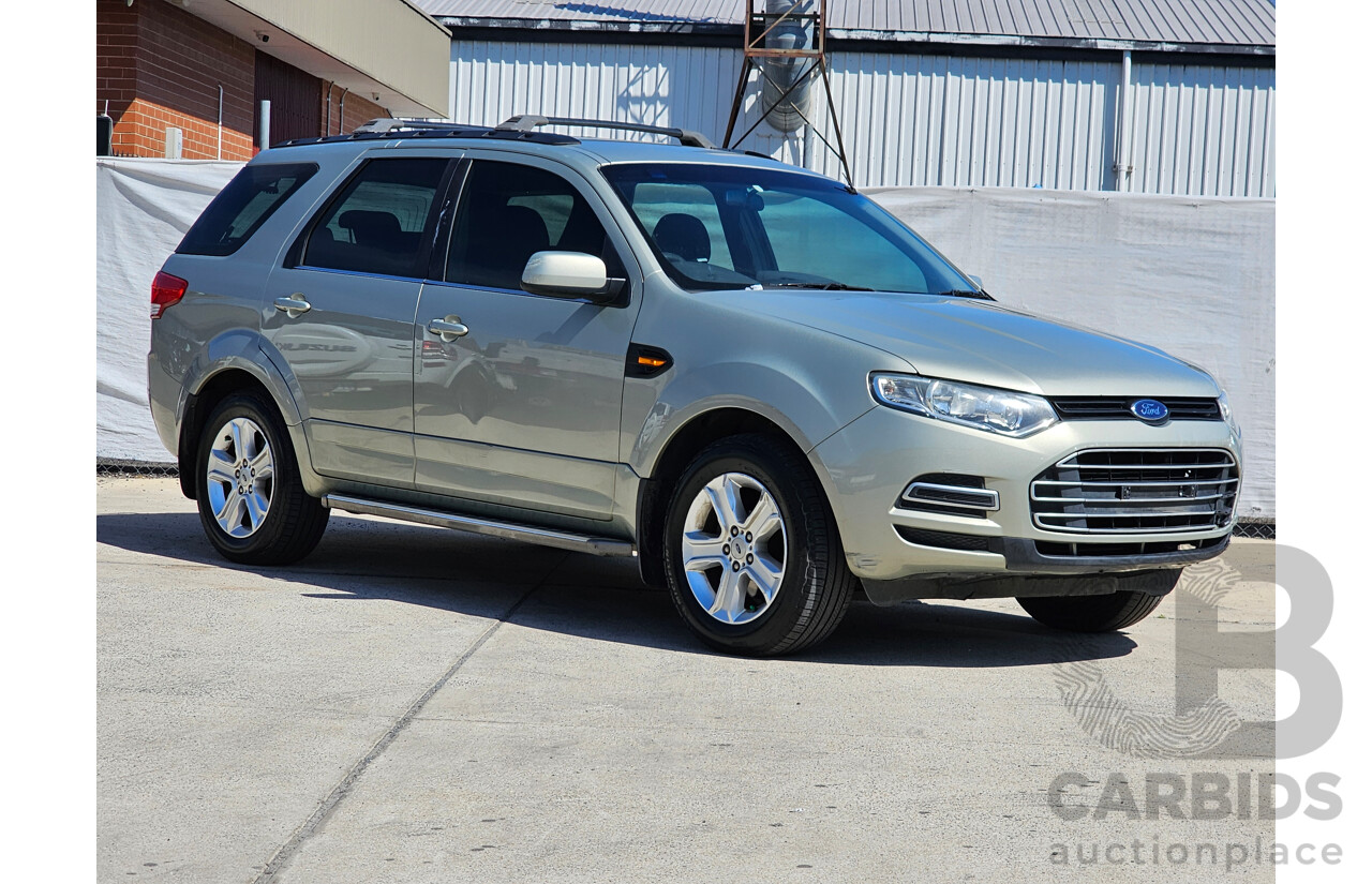 8/2011 Ford Territory TX (rwd) SZ 4d Wagon Gold 4.0L