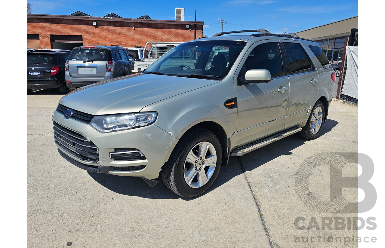 8/2011 Ford Territory TX (rwd) SZ 4d Wagon Gold 4.0L