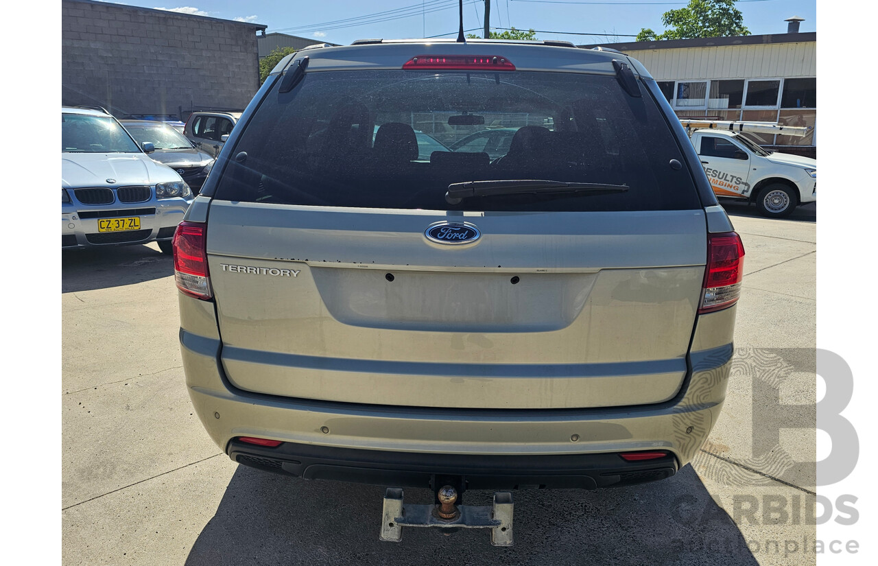 8/2011 Ford Territory TX (rwd) SZ 4d Wagon Gold 4.0L