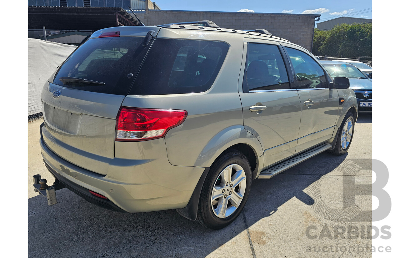 8/2011 Ford Territory TX (rwd) SZ 4d Wagon Gold 4.0L