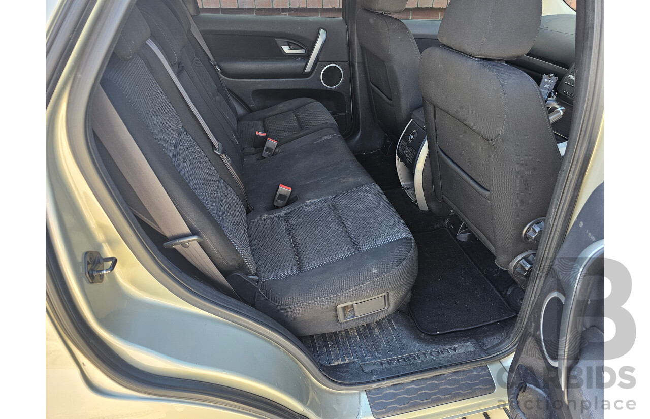 8/2011 Ford Territory TX (rwd) SZ 4d Wagon Gold 4.0L