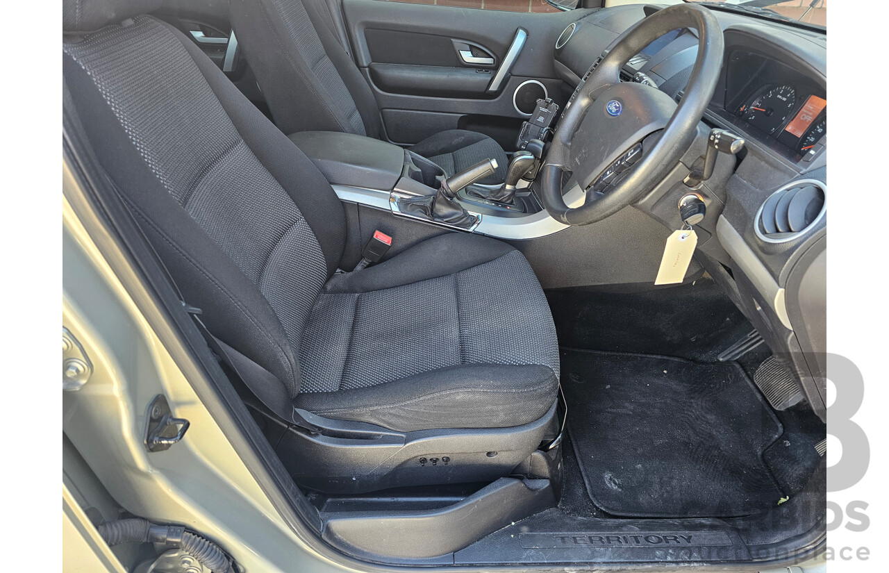 8/2011 Ford Territory TX (rwd) SZ 4d Wagon Gold 4.0L