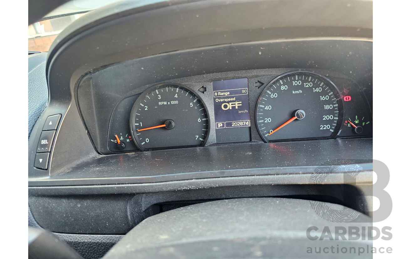 8/2011 Ford Territory TX (rwd) SZ 4d Wagon Gold 4.0L