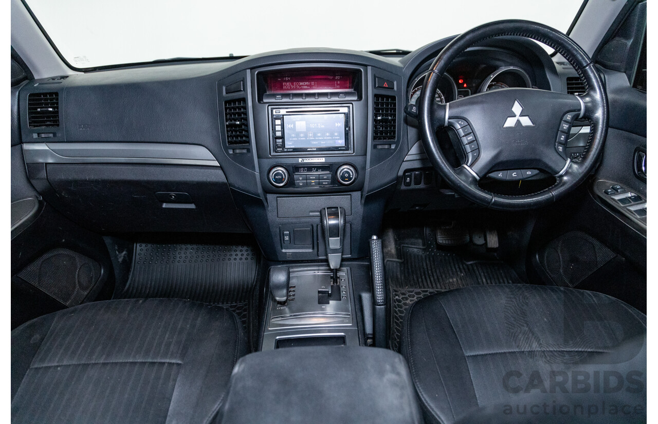 8/2012 Mitsubishi Pajero Platinum Edition NW MY12 4d Wagon Cool Silver Metallic Turbo Diesel 3.2L