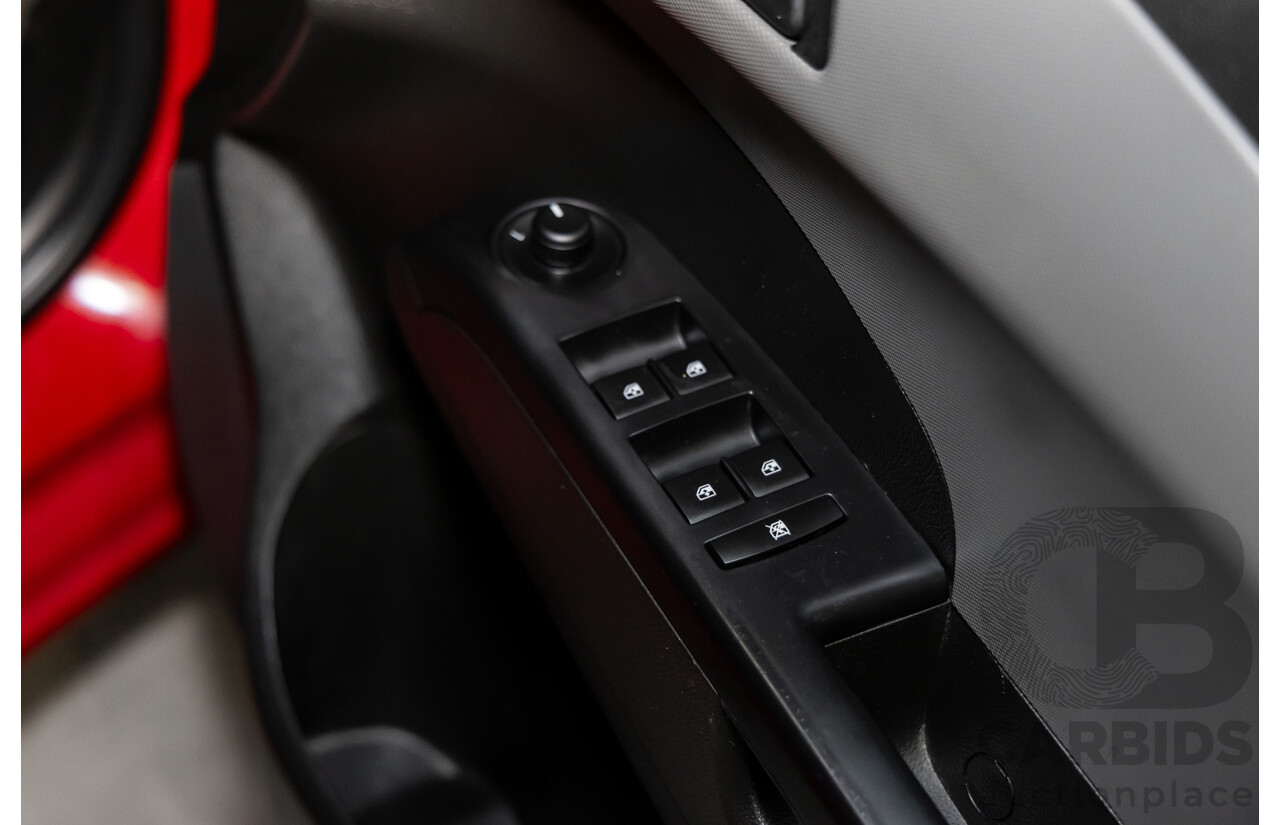 09/2016 Holden Barina CD FWD TM MY16 5D Hatchback Blaze Red 1.6L