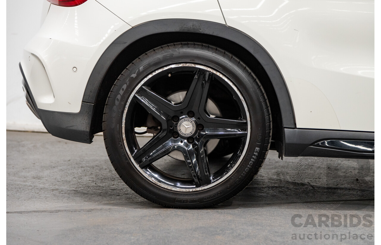 7/2015 Mercedes Benz GLA250 4matic (AWD) AMG Pack X156 MY15 4d Wagon Calcite White Turbo 2.0L