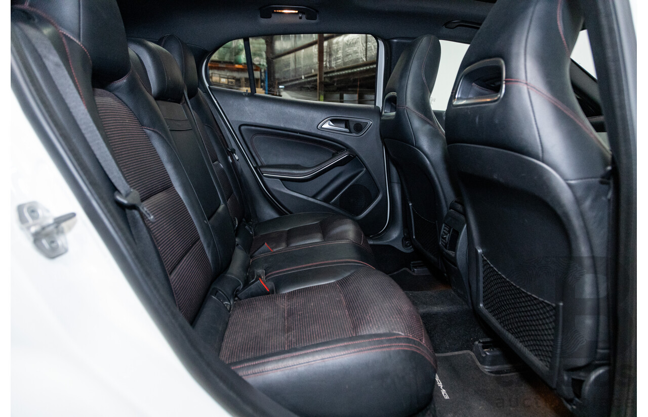 7/2015 Mercedes Benz GLA250 4matic (AWD) AMG Pack X156 MY15 4d Wagon Calcite White Turbo 2.0L