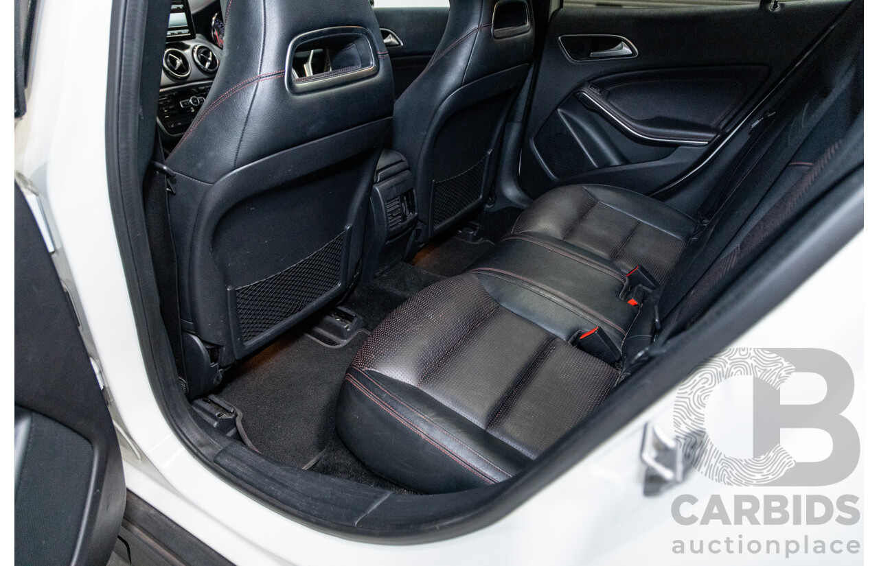 7/2015 Mercedes Benz GLA250 4matic (AWD) AMG Pack X156 MY15 4d Wagon Calcite White Turbo 2.0L