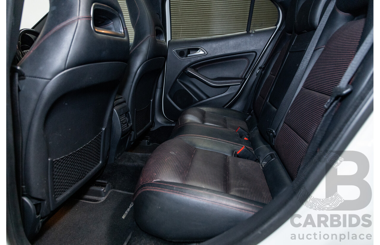 7/2015 Mercedes Benz GLA250 4matic (AWD) AMG Pack X156 MY15 4d Wagon Calcite White Turbo 2.0L