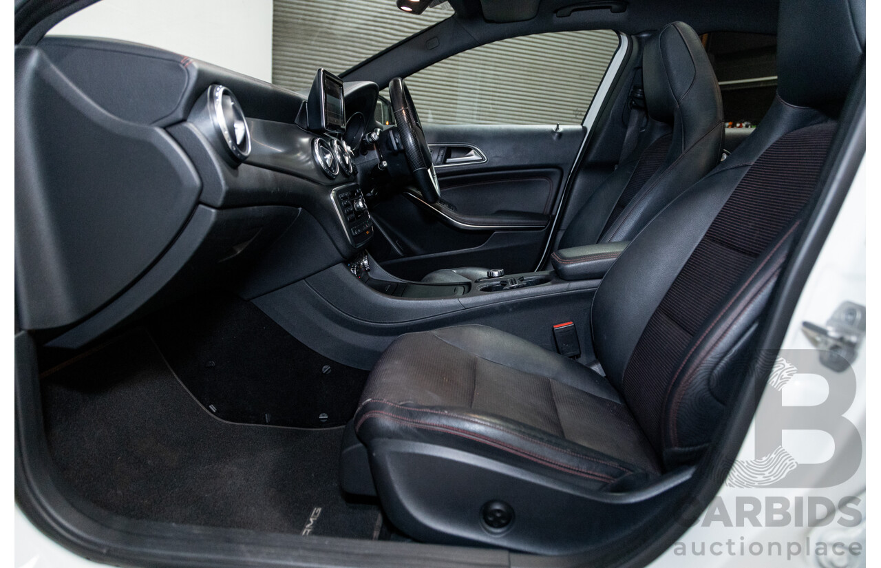 7/2015 Mercedes Benz GLA250 4matic (AWD) AMG Pack X156 MY15 4d Wagon Calcite White Turbo 2.0L