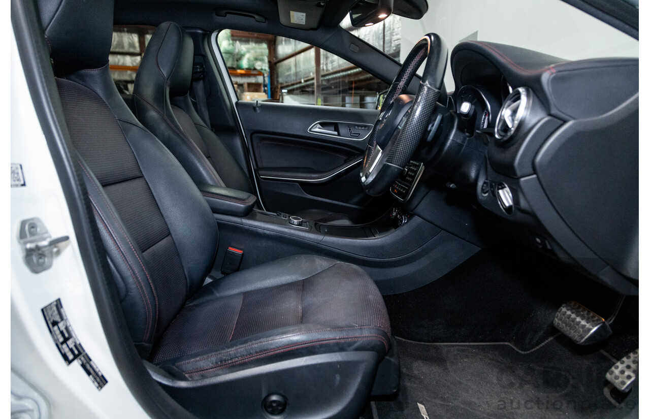 7/2015 Mercedes Benz GLA250 4matic (AWD) AMG Pack X156 MY15 4d Wagon Calcite White Turbo 2.0L