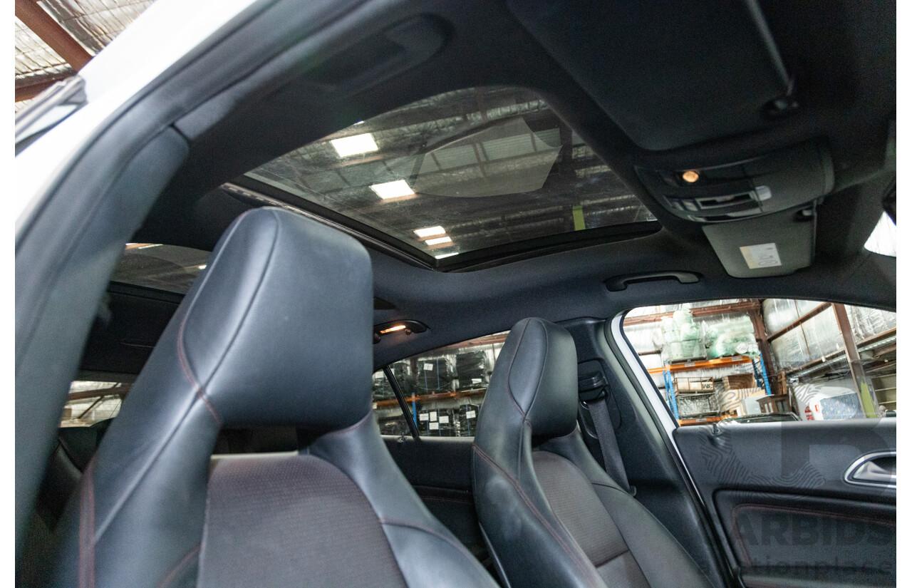 7/2015 Mercedes Benz GLA250 4matic (AWD) AMG Pack X156 MY15 4d Wagon Calcite White Turbo 2.0L