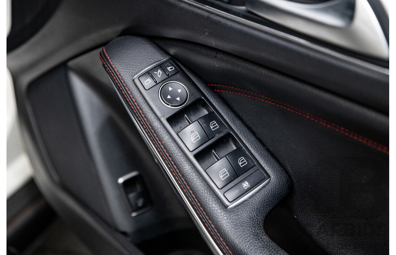 7/2015 Mercedes Benz GLA250 4matic (AWD) AMG Pack X156 MY15 4d Wagon Calcite White Turbo 2.0L