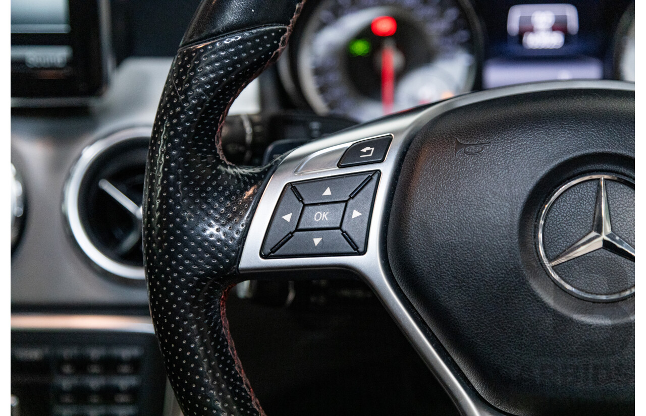 7/2015 Mercedes Benz GLA250 4matic (AWD) AMG Pack X156 MY15 4d Wagon Calcite White Turbo 2.0L