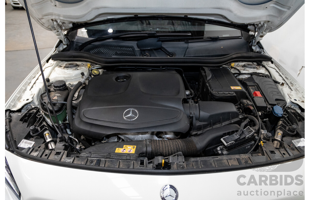 7/2015 Mercedes Benz GLA250 4matic (AWD) AMG Pack X156 MY15 4d Wagon Calcite White Turbo 2.0L