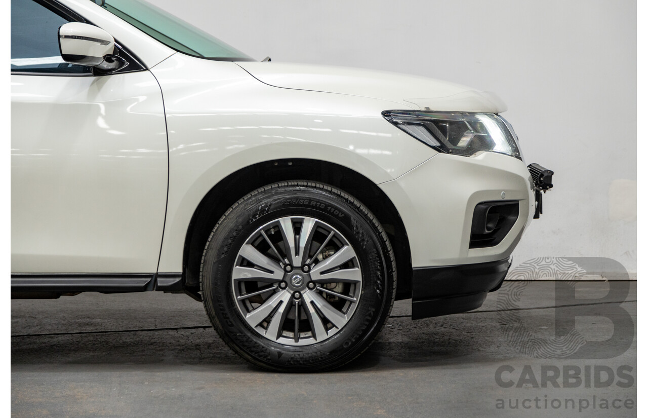 5/2017 Nissan Pathfinder ST R52 MY15 4d Wagon White V6 3.5L - 7 Seater