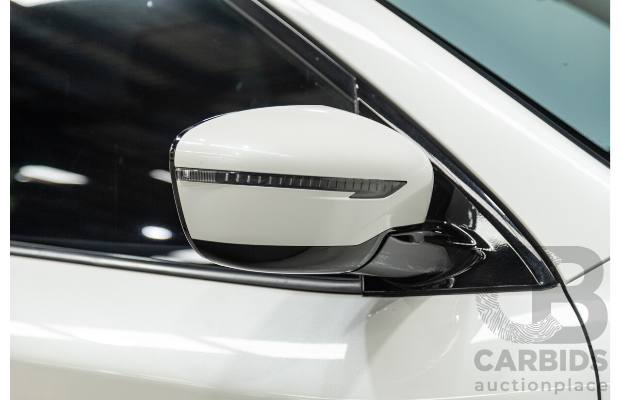 5/2017 Nissan Pathfinder ST R52 MY15 4d Wagon White V6 3.5L - 7 Seater