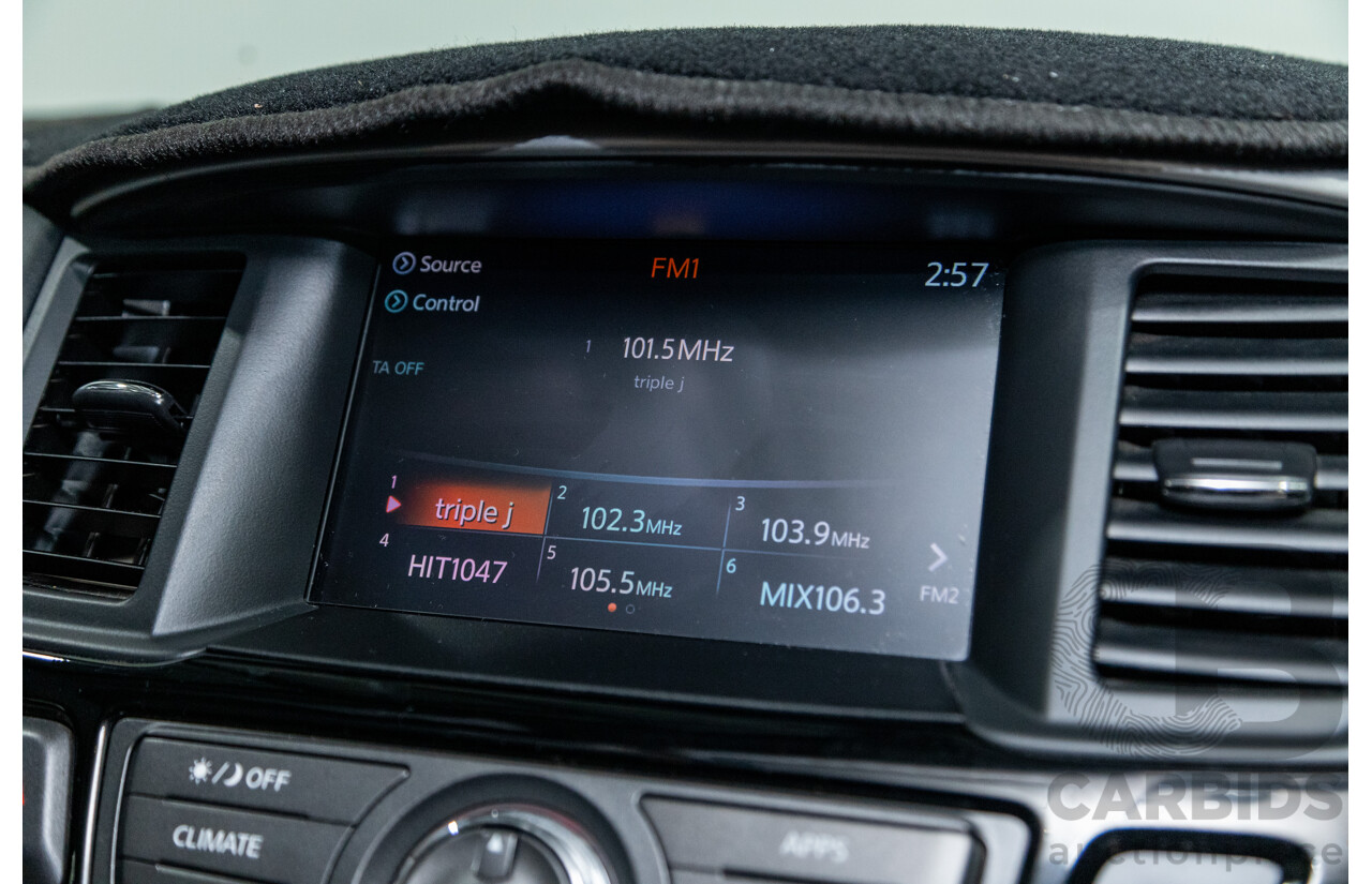 5/2017 Nissan Pathfinder ST R52 MY15 4d Wagon White V6 3.5L - 7 Seater