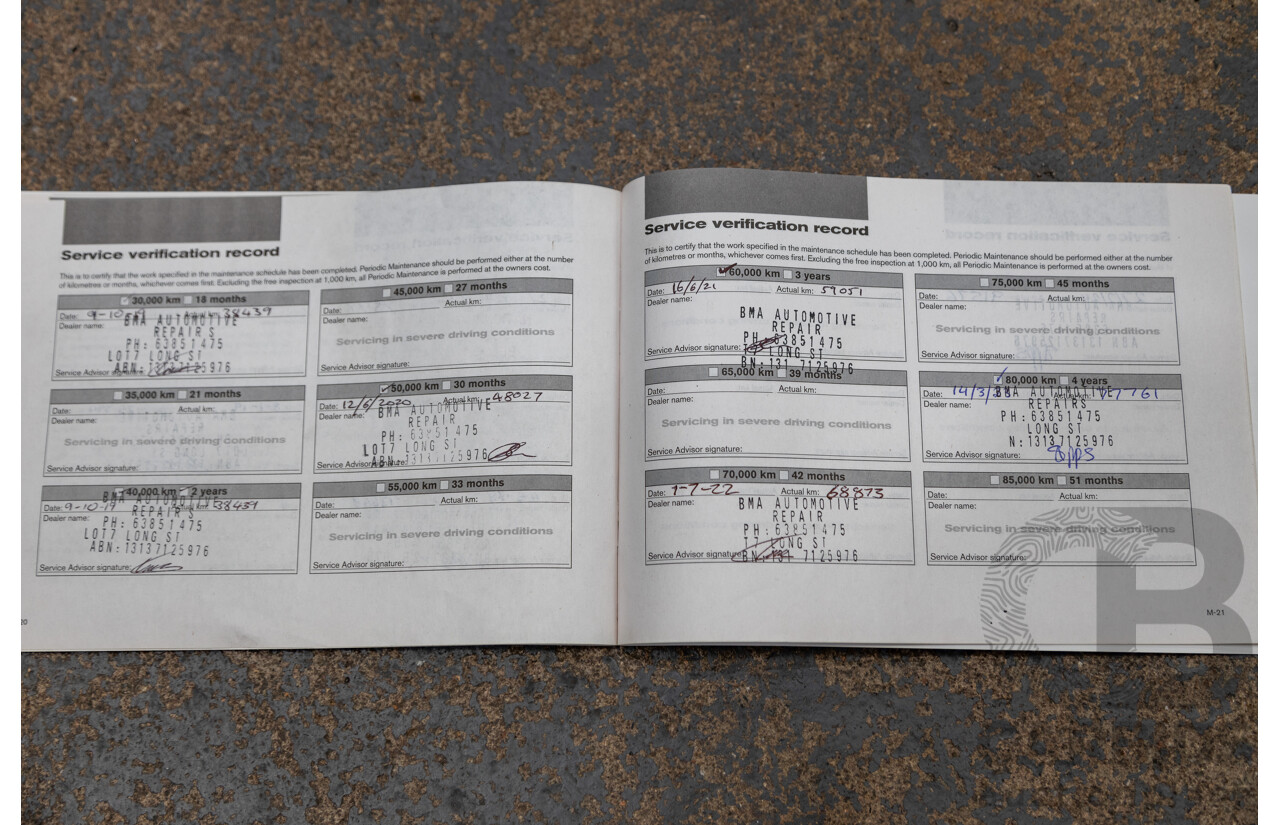 5/2017 Nissan Pathfinder ST R52 MY15 4d Wagon White V6 3.5L - 7 Seater