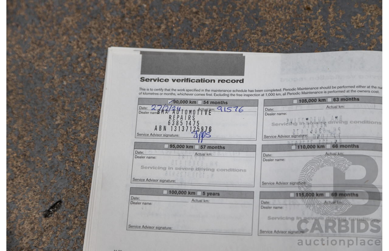 5/2017 Nissan Pathfinder ST R52 MY15 4d Wagon White V6 3.5L - 7 Seater