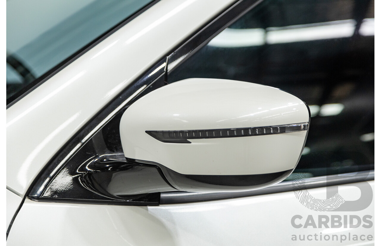 5/2017 Nissan Pathfinder ST R52 MY15 4d Wagon White V6 3.5L - 7 Seater