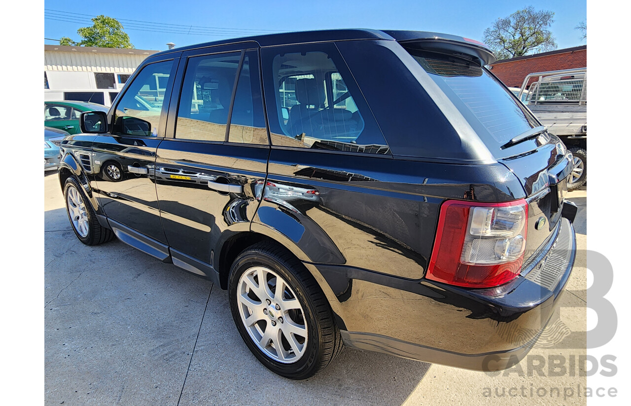 2/2009 Range Rover Range Rover Sport 2.7 TdV6 MY09 4d Wagon Black 2.7L