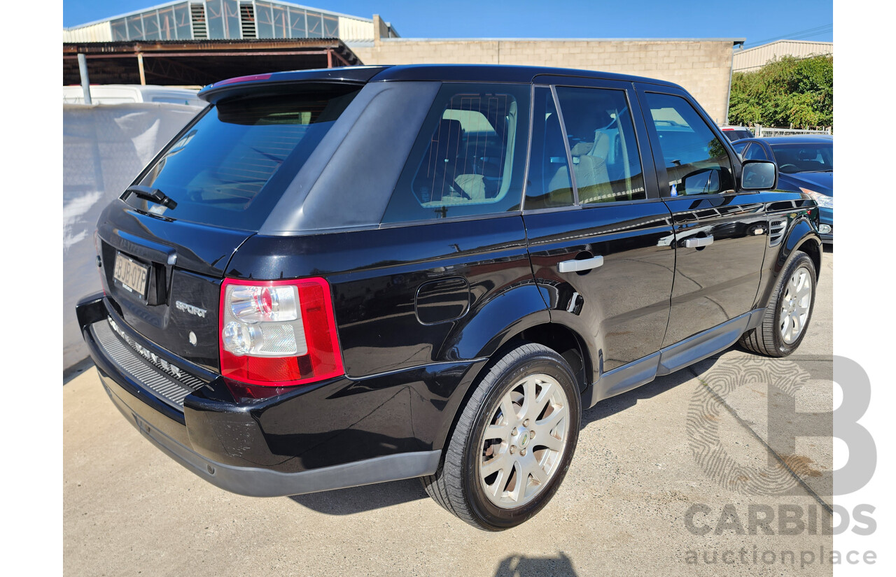 2/2009 Range Rover Range Rover Sport 2.7 TdV6 MY09 4d Wagon Black 2.7L