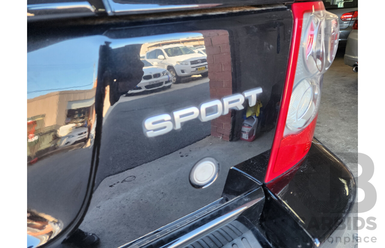 2/2009 Range Rover Range Rover Sport 2.7 TdV6 MY09 4d Wagon Black 2.7L