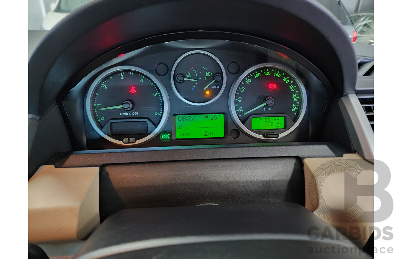 2/2009 Range Rover Range Rover Sport 2.7 TdV6 MY09 4d Wagon Black 2.7L