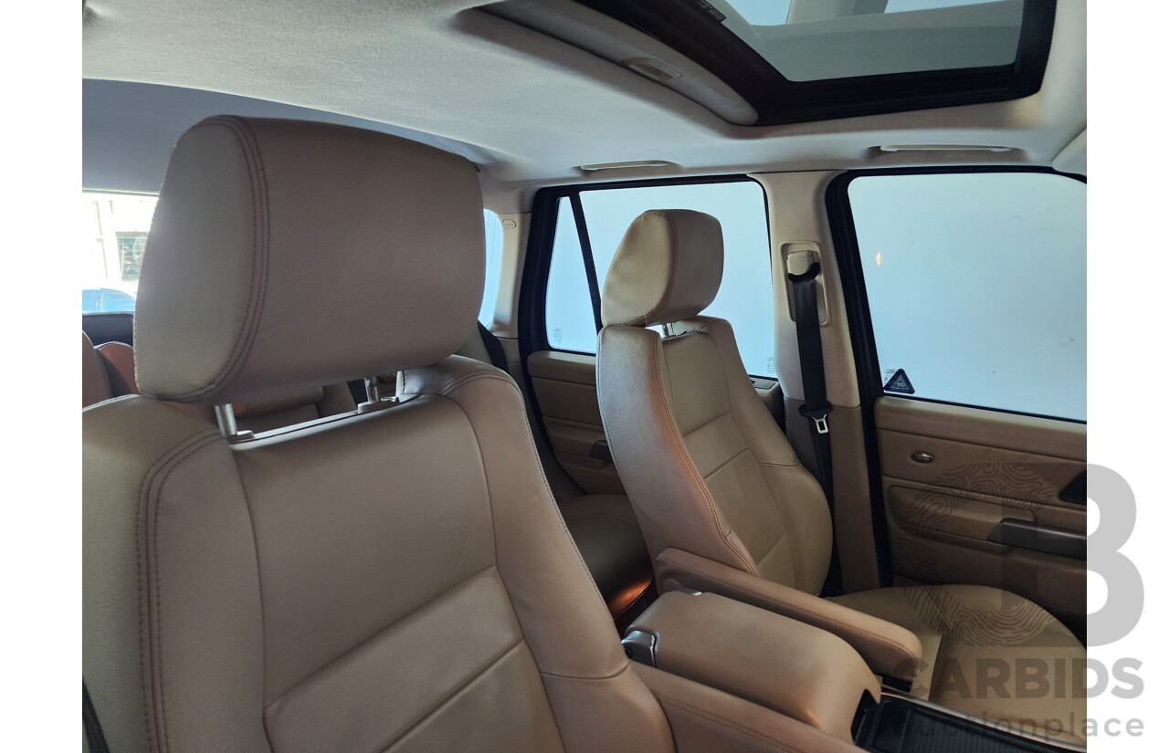 2/2009 Range Rover Range Rover Sport 2.7 TdV6 MY09 4d Wagon Black 2.7L