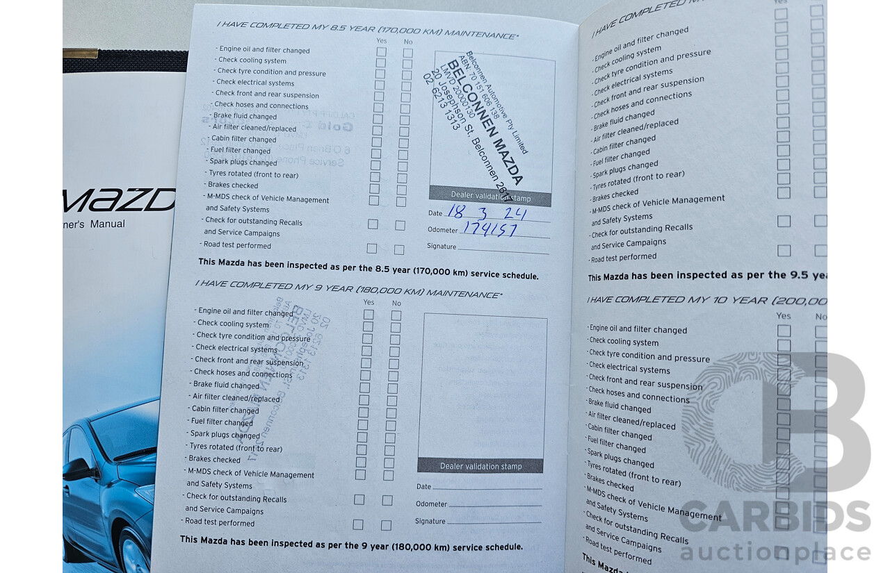 8/2013 Mazda Mazda3 NEO BL MY13 5d Hatchback Red 2.0L