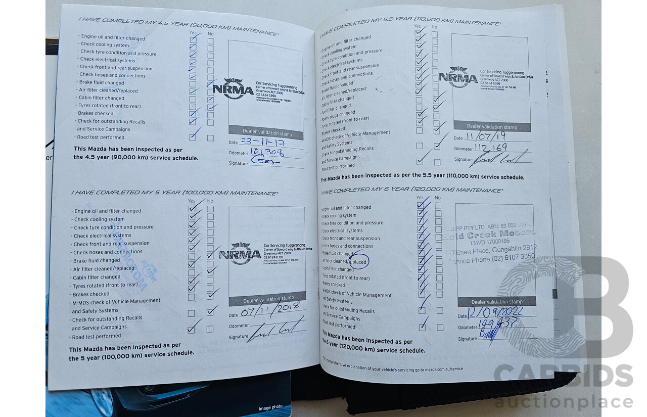 8/2013 Mazda Mazda3 NEO BL MY13 5d Hatchback Red 2.0L