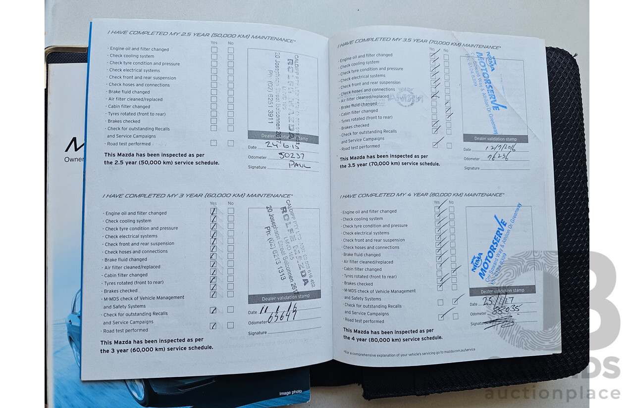 8/2013 Mazda Mazda3 NEO BL MY13 5d Hatchback Red 2.0L