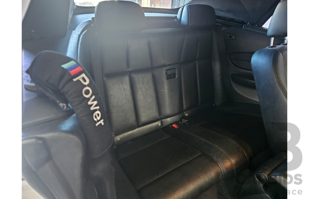 6/2010 BMW 118d E88 MY09 2d Convertible White 2.0L