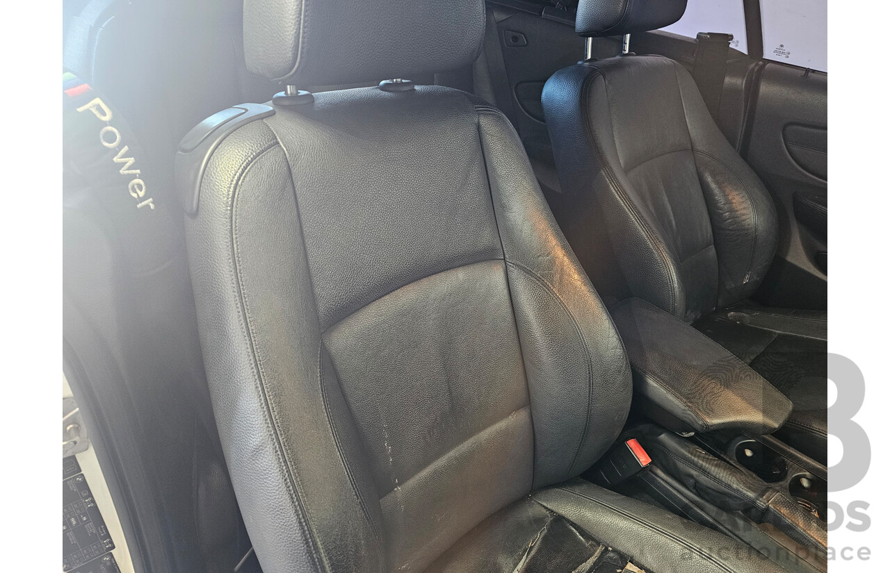 6/2010 BMW 118d E88 MY09 2d Convertible White 2.0L