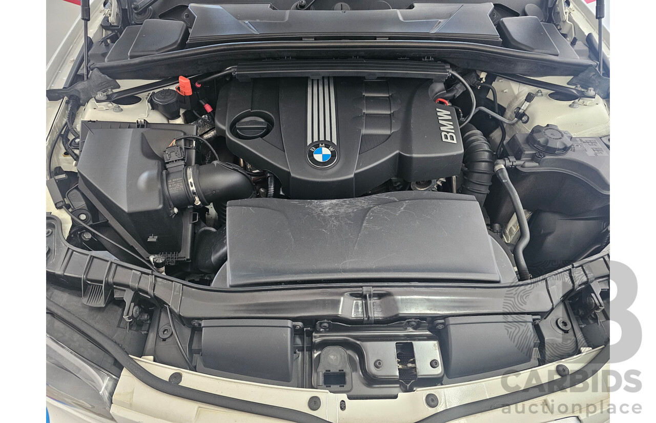 6/2010 BMW 118d E88 MY09 2d Convertible White 2.0L