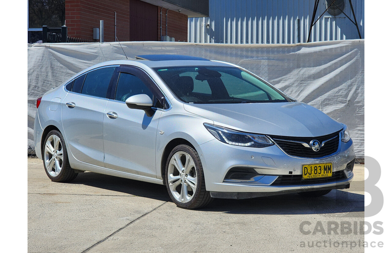 12/2018 HOLDEN ASTRA LTZ (5YR) BL MY18 4D sedan Silver 1.4L Turbo