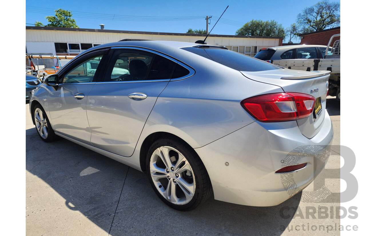 12/2018 HOLDEN ASTRA LTZ (5YR) BL MY18 4D sedan Silver 1.4L Turbo