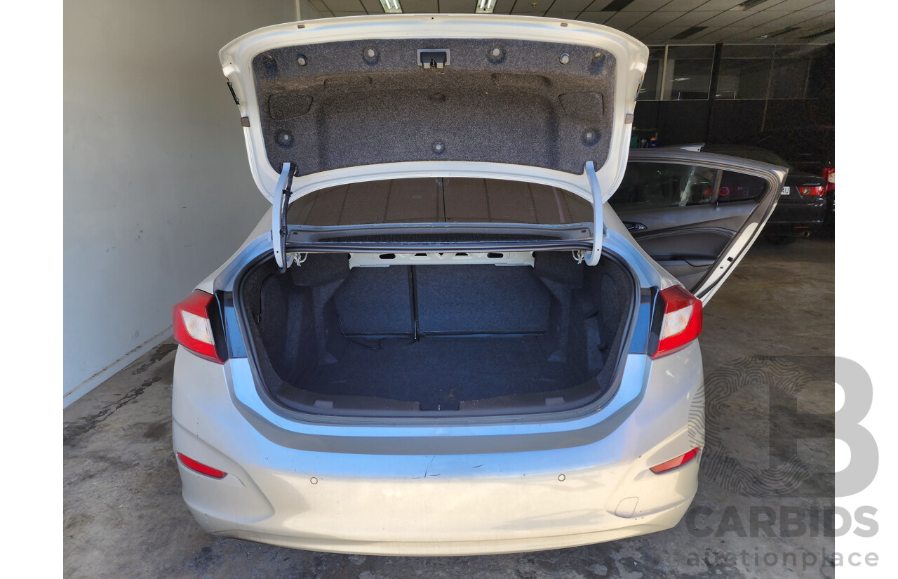 12/2018 HOLDEN ASTRA LTZ (5YR) BL MY18 4D sedan Silver 1.4L Turbo