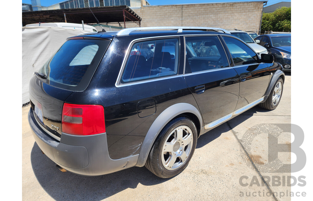 3/2002 Audi Allroad Quattro  C5 4d Wagon Black 2.7L Biturbo