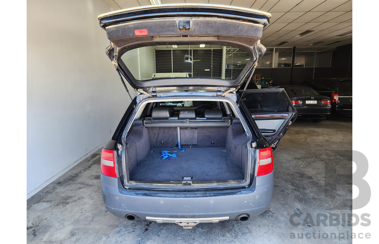 3/2002 Audi Allroad Quattro  C5 4d Wagon Black 2.7L Biturbo