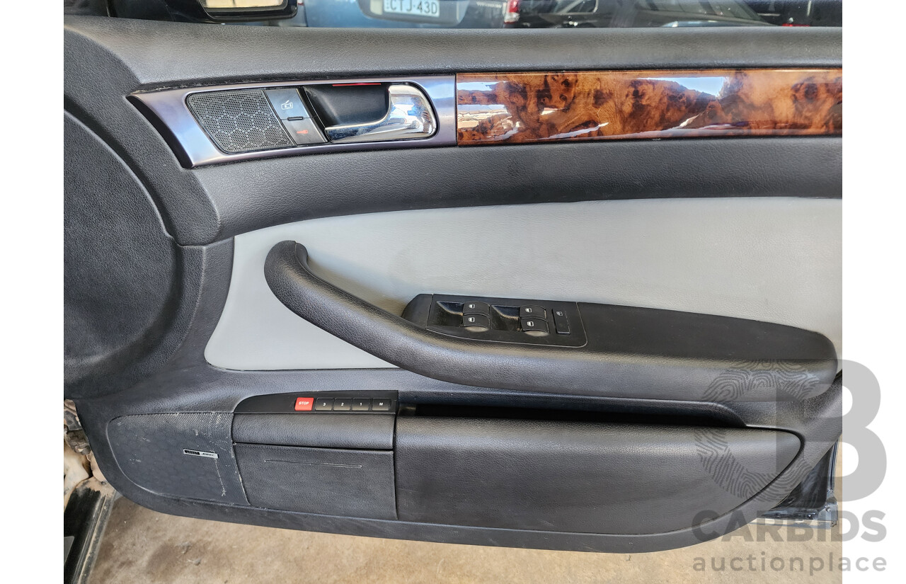 3/2002 Audi Allroad Quattro  C5 4d Wagon Black 2.7L Biturbo