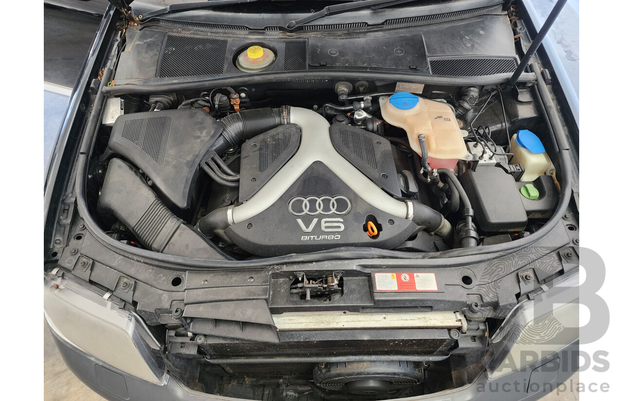 3/2002 Audi Allroad Quattro  C5 4d Wagon Black 2.7L Biturbo