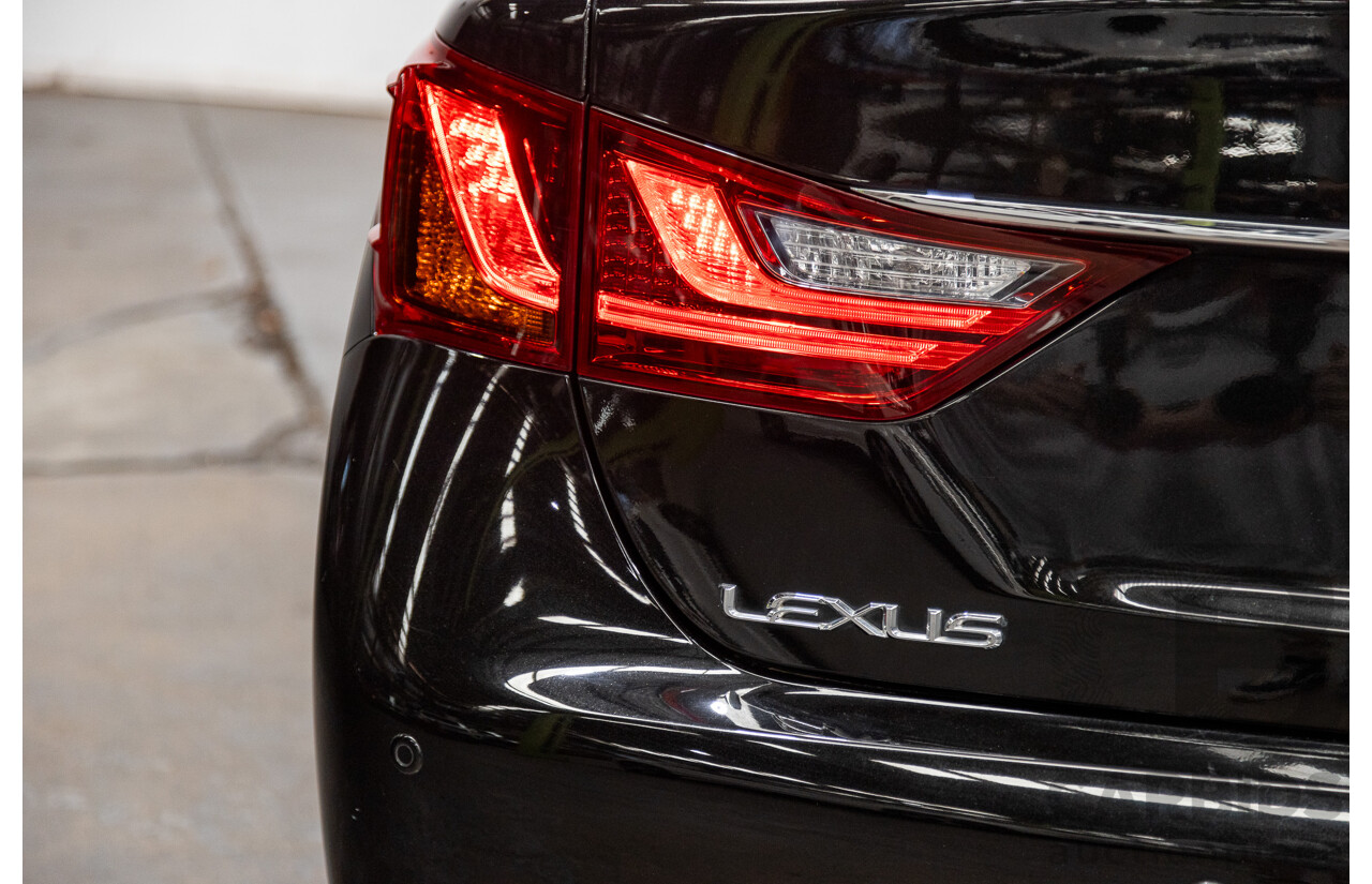 3/2012 Lexus GS250 Sport Luxury GRL11R 4d Sedan Metalic Black V6 2.5L