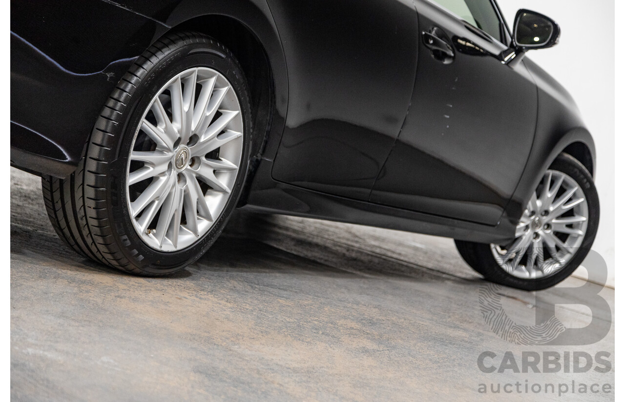 3/2012 Lexus GS250 Sport Luxury GRL11R 4d Sedan Metalic Black V6 2.5L