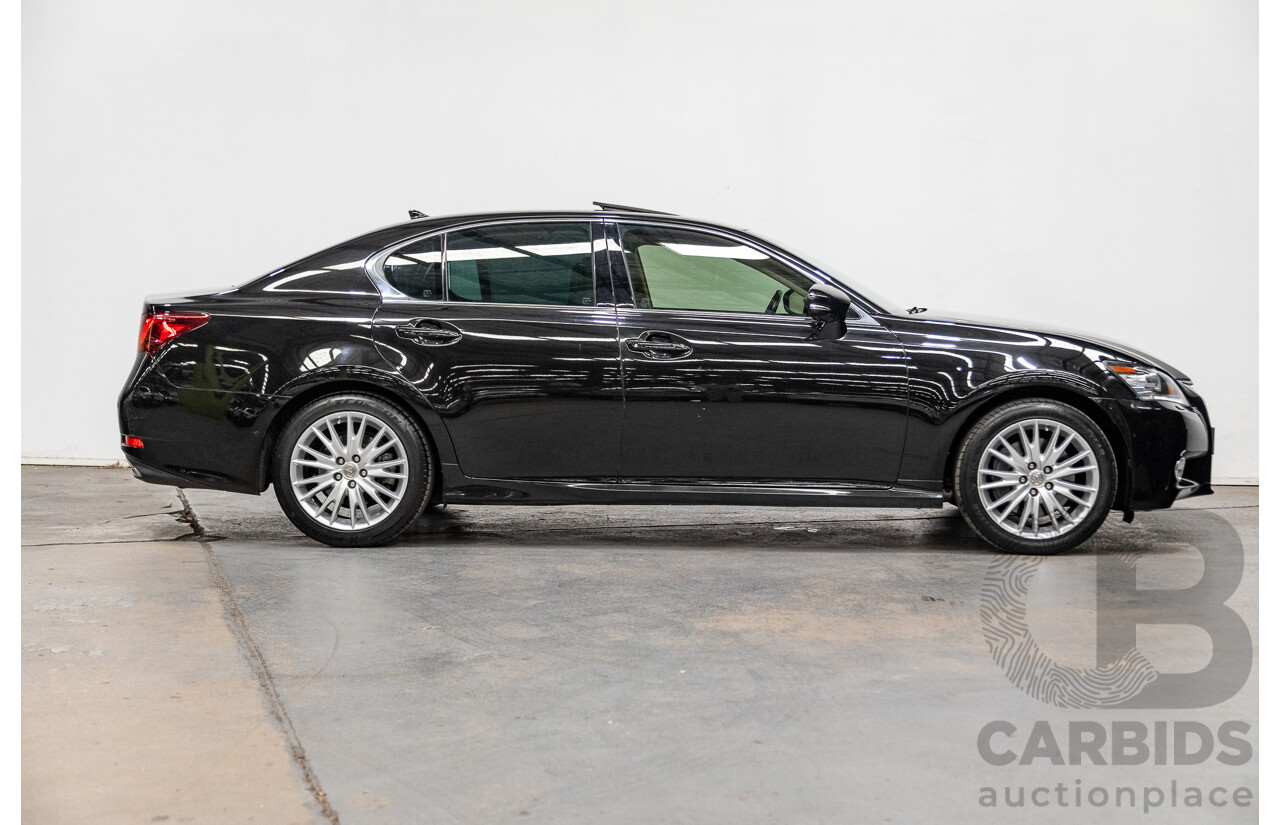 3/2012 Lexus GS250 Sport Luxury GRL11R 4d Sedan Metalic Black V6 2.5L