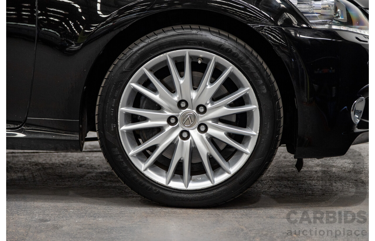 3/2012 Lexus GS250 Sport Luxury GRL11R 4d Sedan Metalic Black V6 2.5L