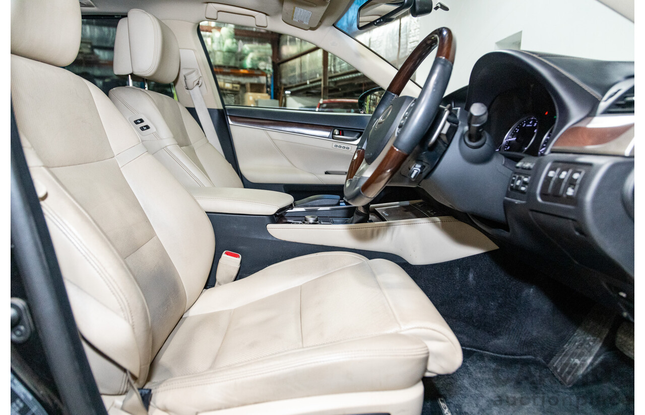 3/2012 Lexus GS250 Sport Luxury GRL11R 4d Sedan Metalic Black V6 2.5L