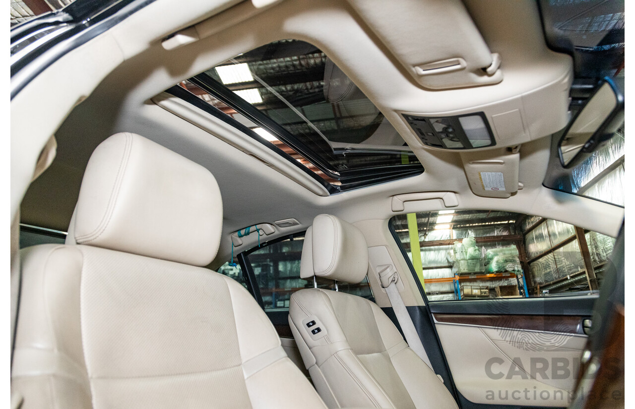 3/2012 Lexus GS250 Sport Luxury GRL11R 4d Sedan Metalic Black V6 2.5L