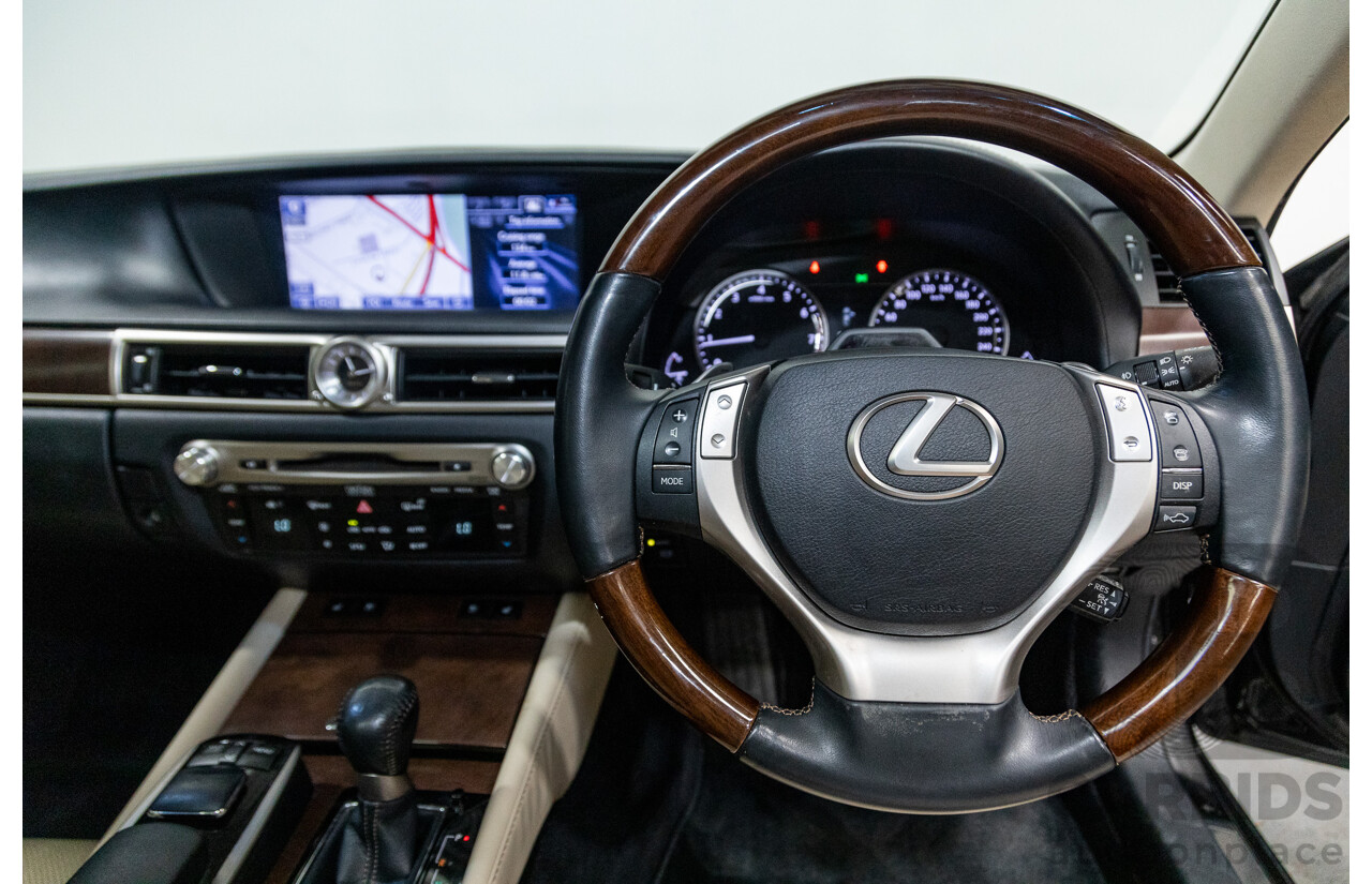 3/2012 Lexus GS250 Sport Luxury GRL11R 4d Sedan Metalic Black V6 2.5L